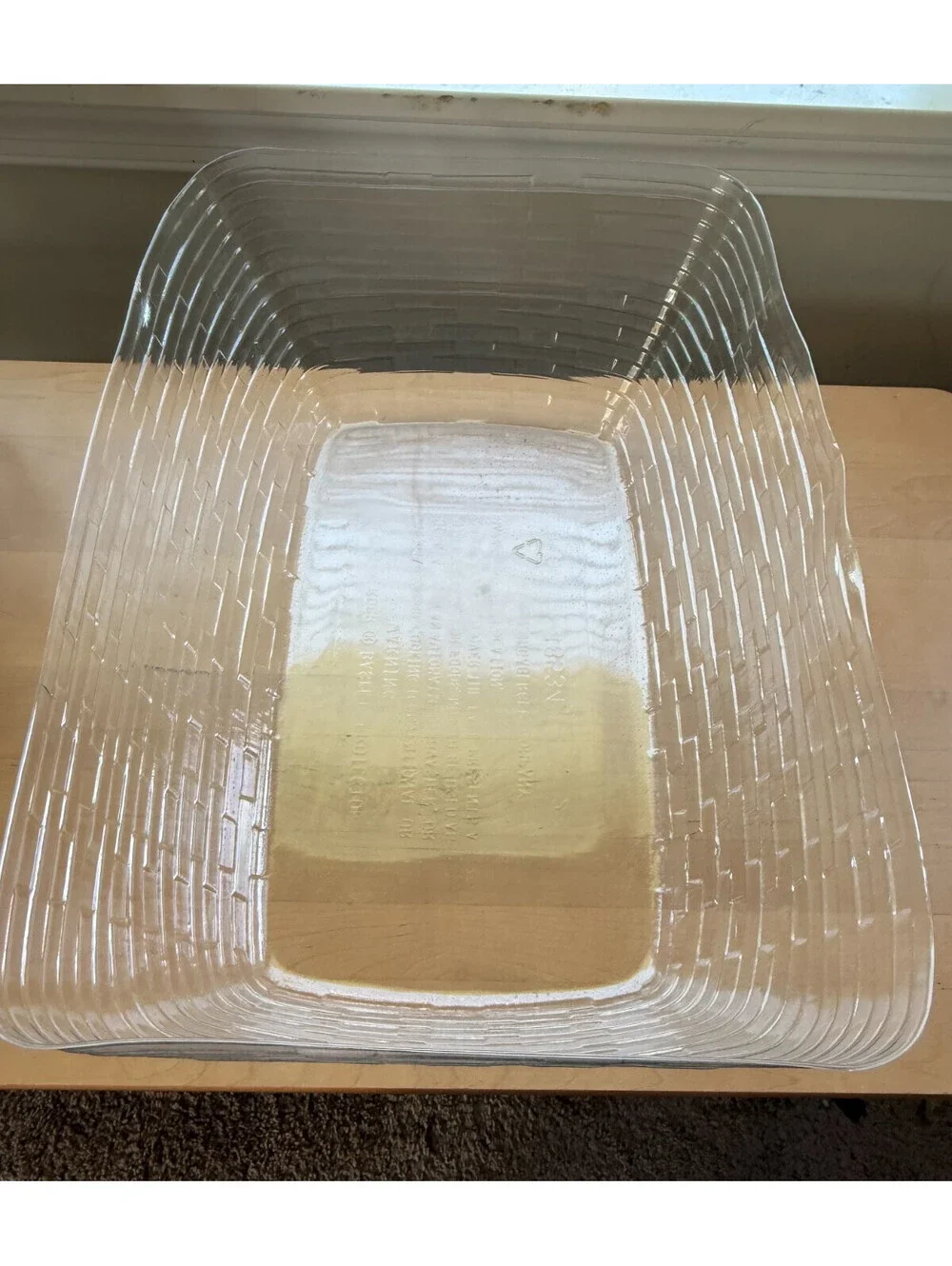 Longaberger Clear Plastic Protector Hostess Treasure Basket #48534